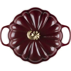 Le Creuset Signature Campagnard Pompoen Braadpan, 28cm garnet
