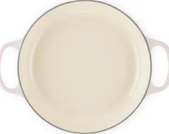 Le Creuset Signature Campagnard Braadpan, 30cm shell pink