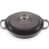 Le Creuset Signature Campagnard Braadpan, 30cm flint