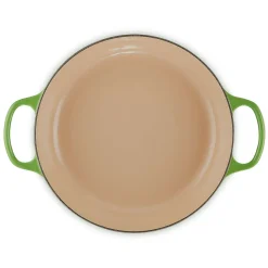 Le Creuset Signature Campagnard Braadpan, 30cm bamboo green