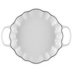 Le Creuset Signature Campagnard Pompoen Braadpan, 28cm white