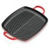 Le Creuset Signature Grillplaat, 30x27cm kersenrood