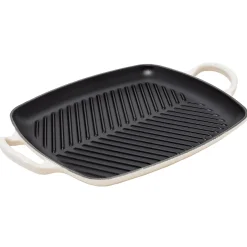 Le Creuset Signature Grillplaat, 30x27cm meringue