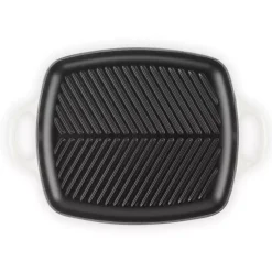 Le Creuset Signature Grillplaat, 30x27cm meringue
