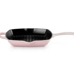 Le Creuset Signature Grillpan, 26x26cm shell pink
