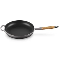 Le Creuset Signature Koekenpan met Houten Steel, 28cm flint