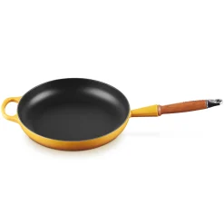 Le Creuset Signature Koekenpan met Houten Steel, 28cm nectar