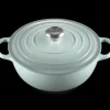 Le Creuset Signature Marmite Braadpan, 28cm sea salt
