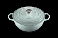 Le Creuset Signature Marmite Braadpan, 28cm sea salt
