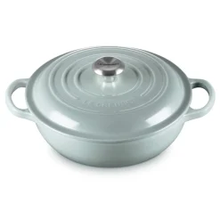 Le Creuset Signature Marmite Braadpan met Hoge Deksel, 22cm sea salt