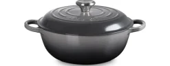 Le Creuset Signature Marmite Braadpan Hoog, 26cm flint