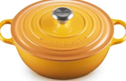 Le Creuset Signature Marmite Braadpan, 26cm nectar
