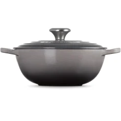 Le Creuset Signature Marmite Braadpan, 26cm flint