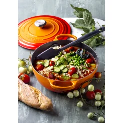 Le Creuset Signature Marmite Braadpan, 26cm oranjerood