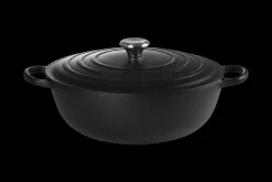 Le Creuset Signature Marmite Braadpan, 28cm mat zwart