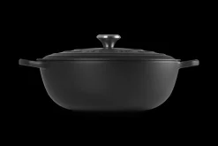 Le Creuset Signature Marmite Braadpan, 28cm mat zwart