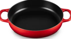 Le Creuset Signature Serveerpan, 28cm kersenrood