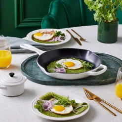 Le Creuset Signature Skillet Hoog, 26cm white