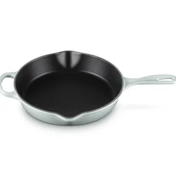 Le Creuset Signature Skillet Hoog, 26cm sea salt