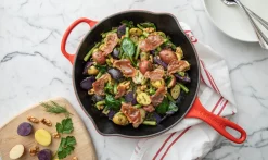 Le Creuset Signature Skillet, 23cm kersenrood
