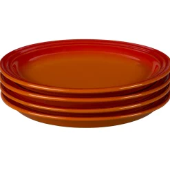 Le Creuset Stoneware Dinerbord, 27cm oranjerood