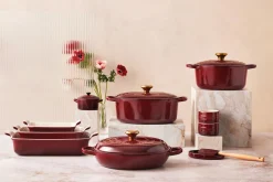 Le Creuset Stoneware Eierdop, garnet