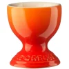 Le Creuset Stoneware Eierdop, oranjerood