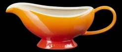 Le Creuset Stoneware Jus- en Sauskan, 0,46L oranjerood