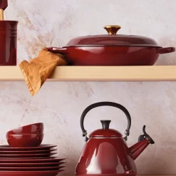 Le Creuset Stoneware Ontbijtbord, 22cm garnet