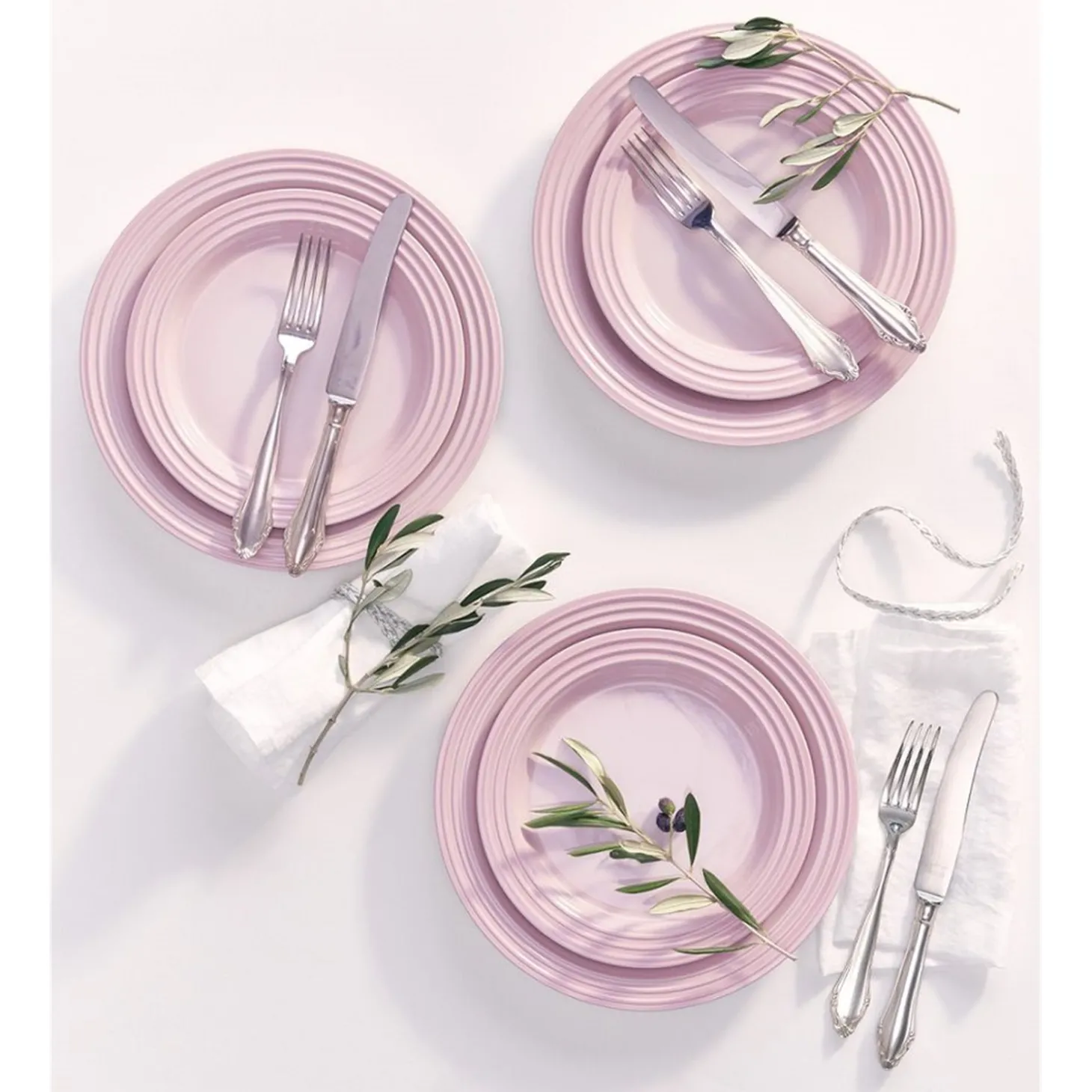 Le Creuset Stoneware Ontbijtbord, 22cm shell pink