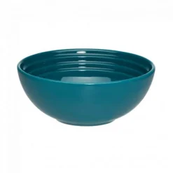 Le Creuset Stoneware Ontbijtkom, 16cm deep teal