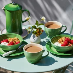 Le Creuset Stoneware Ontbijtbord, 22cm bamboo green