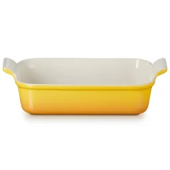 Le Creuset Stoneware Ovenschaal Rechthoekig, 26x20cm nectar
