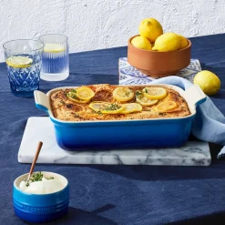 Le Creuset Stoneware Ovenschaal Rechthoekig, 26x20cm azure
