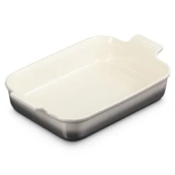 Le Creuset Stoneware Ovenschaal Rechthoekig, 32x25cm flint