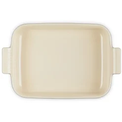 Le Creuset Stoneware Ovenschaal Rechthoekig, 32x25cm flint