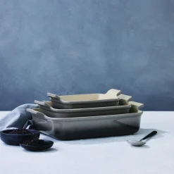 Le Creuset Stoneware Ovenschaal Rechthoekig, 32x25cm flint