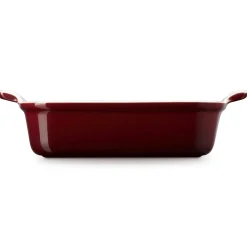 Le Creuset Stoneware Ovenschaal Vierkant, 23x23cm garnet