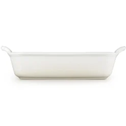 Le Creuset Stoneware Ovenschaal Rechthoekig, 32x25cm meringue