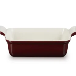 Le Creuset Stoneware Ovenschaal Rechthoekig, 19x15cm garnet