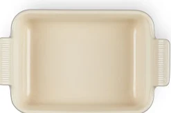 Le Creuset Stoneware Ovenschaal Rechthoekig, 19x15cm flint