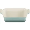 Le Creuset Stoneware Ovenschaal Rechthoekig, 19x15cm sea salt