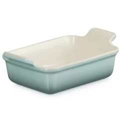 Le Creuset Stoneware Ovenschaal Rechthoekig, 19x15cm sea salt