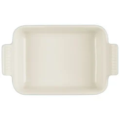 Le Creuset Stoneware Ovenschaal Rechthoekig, 19x15cm sea salt