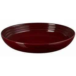 Le Creuset Stoneware Pastabord, 22cm garnet