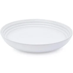 Le Creuset Stoneware Pastabord, 22cm white
