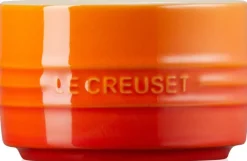 Le Creuset Stoneware Ramekin, 9cm oranjerood