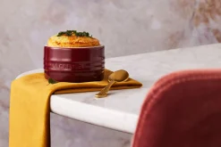 Le Creuset Stoneware Ramekin, 9cm garnet