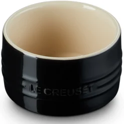 Le Creuset Stoneware Ramekin, 9cm ebbenzwart