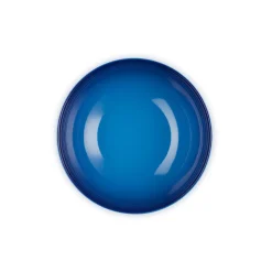 Le Creuset Stoneware Saladeschaal, 24cm azure